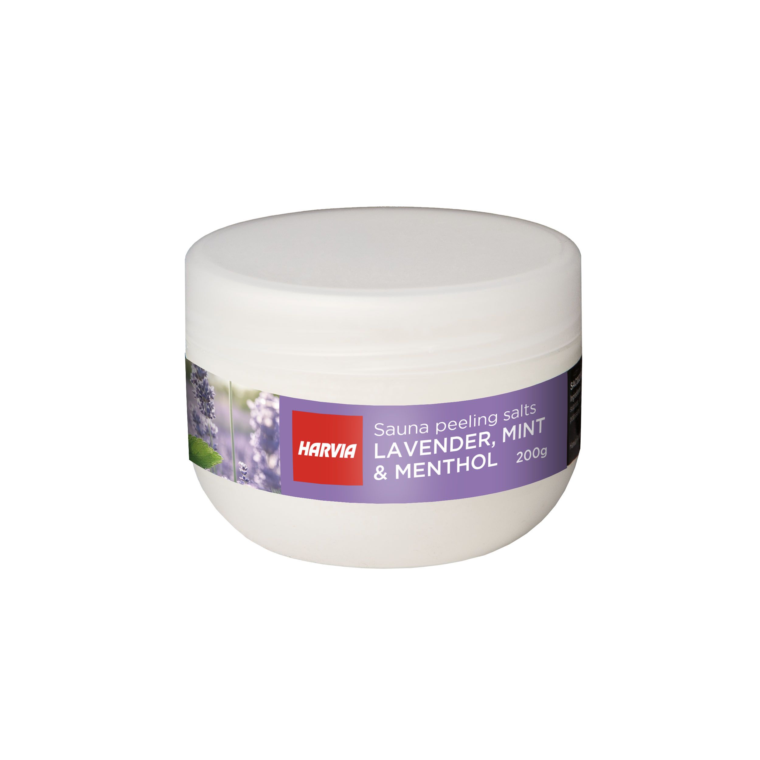 Sauna peeling salt lavendel og mynte 200g