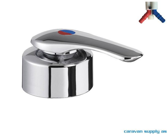 Hovedbilde Blandebatteri U.T. Twist Ø39mm m/bryter krom
