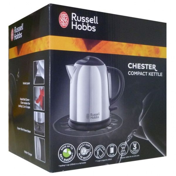 Vannkoker Russell Hobbs Adventure 1liter stål