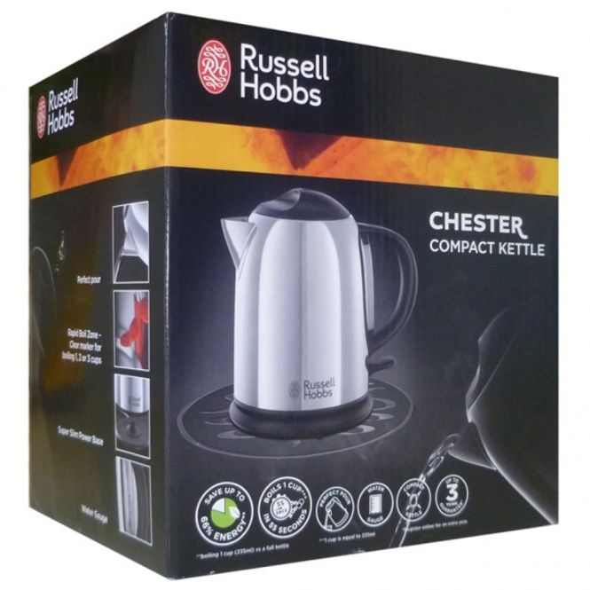 Hovedbilde Vannkoker Russell Hobbs Adventure 1liter stål