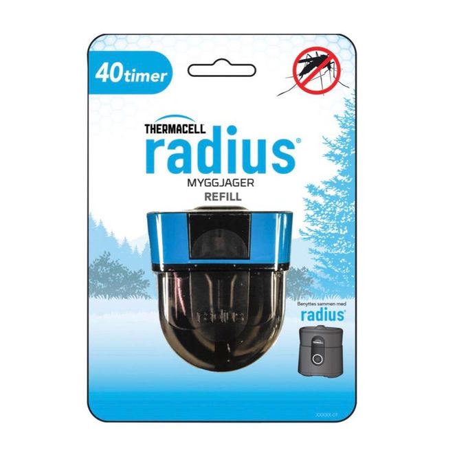 Hovedbilde ThermaCell - Myggjager Radius/E55 Refill 40-T