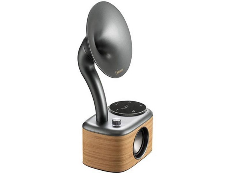 DAB radio BT Sangean CP100 lys trefarget Grammof.