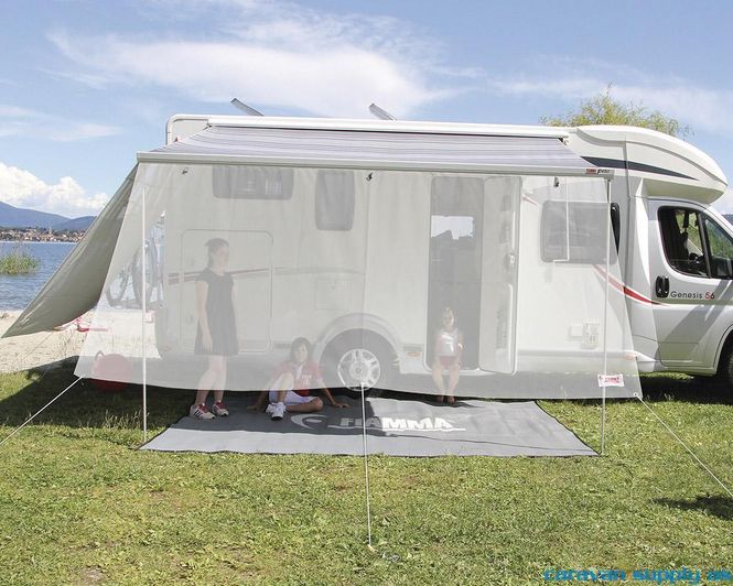 Hovedbilde Frontvegg Fiamma Sun View XL 350