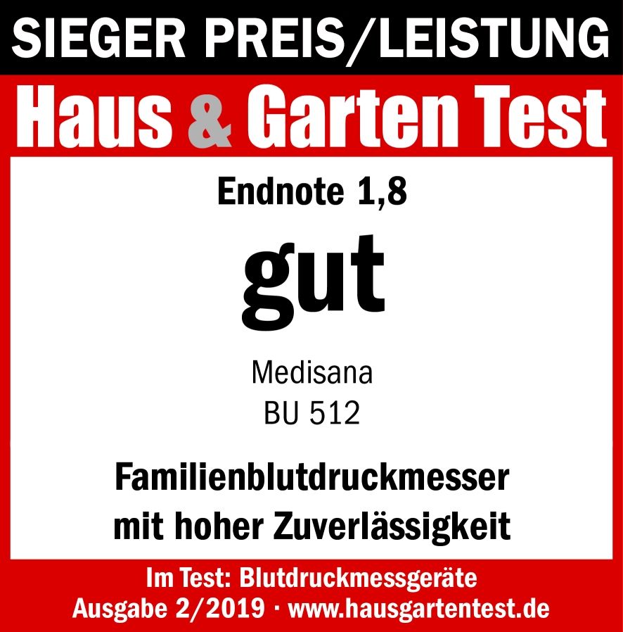Blodtrykksmåler Medisana BU512 overarm