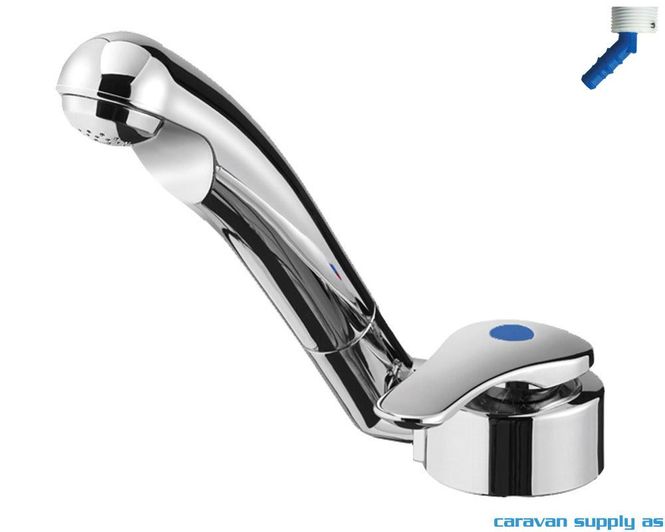 Hovedbilde Vannkran Twist Ø33mm m/bryter krom
