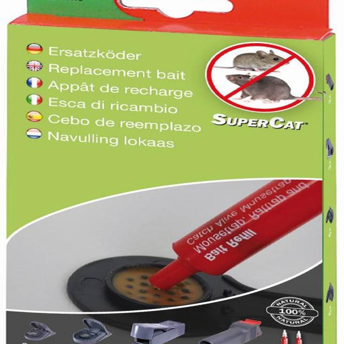 Åte for muse- og rottefeller 2x3gr Swiss