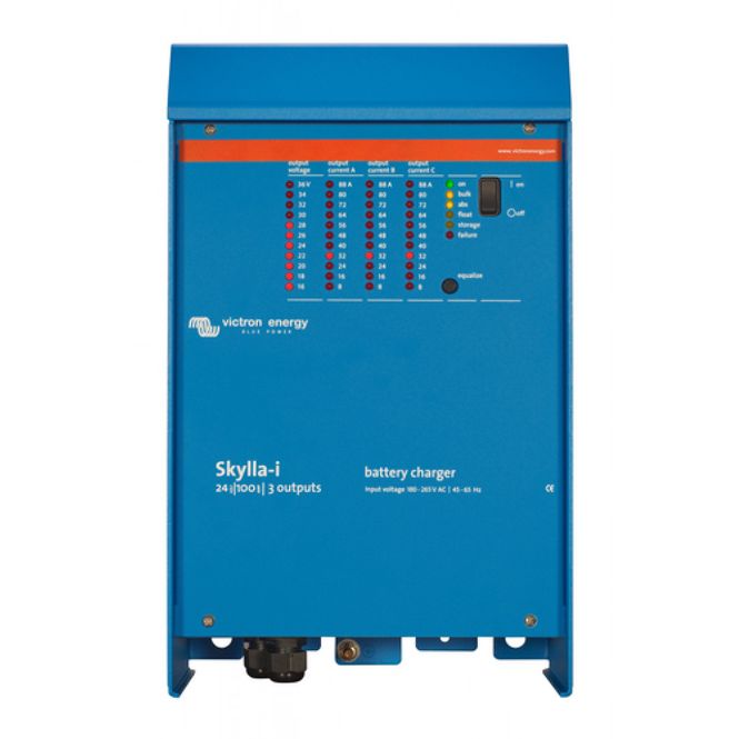 Hovedbilde VICTRON Skylla I Batterilader 24V 100A 3 kanaler