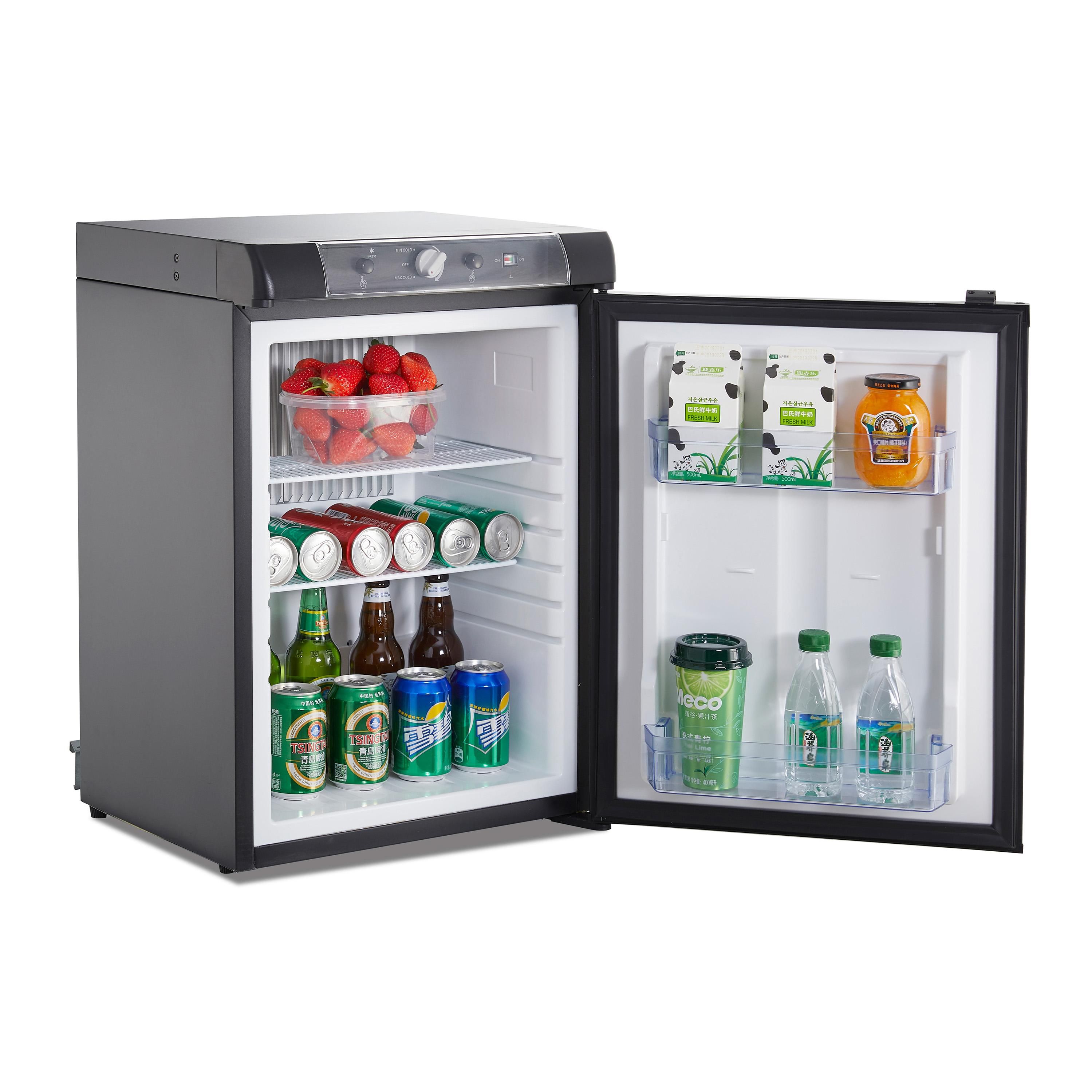 Gasskjøleskap Ventus 60 - toppkontroll, sort