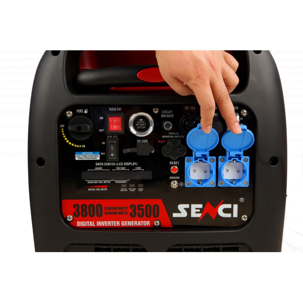 SENCI SC4000iE-O Inverter Aggregat - Bensin - Max 3800W - ATS - 