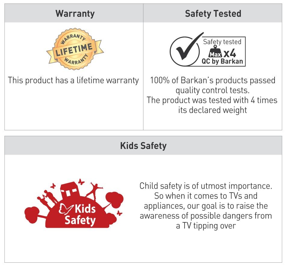  Takfeste prosjektor Barkan 91.S , max 20 kg