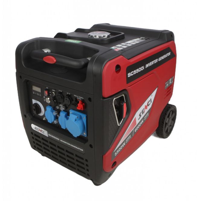 Hovedbilde SENCI SC5500i Inverter Aggregat - Bensin - Max ...
