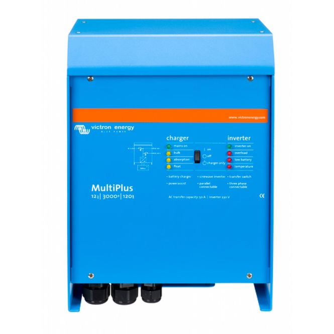 Hovedbilde VICTRON MultiPlus C12/3000/120-50 kombi inverter ...