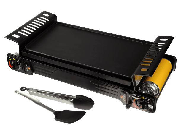 Osean Dobbelt Minikjøkken m/grill Gass kokeapparat 2x2000w - grillplate